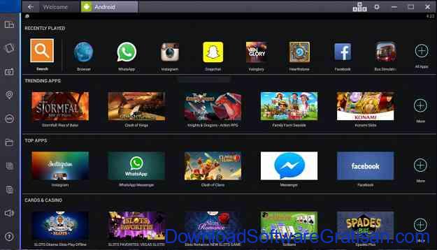 Emulator Android Gratis untuk Windows: Bluestacks