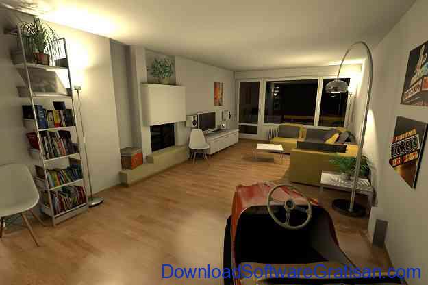 Aplikasi Desain Rumah Gratis untuk PC: Sweet Home 3D