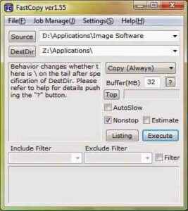 fastcopy transfer fastcopy transfer