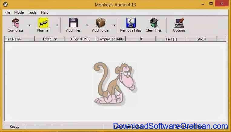 Aplikasi untuk Kompres File WAV di PC Monkey Audio
