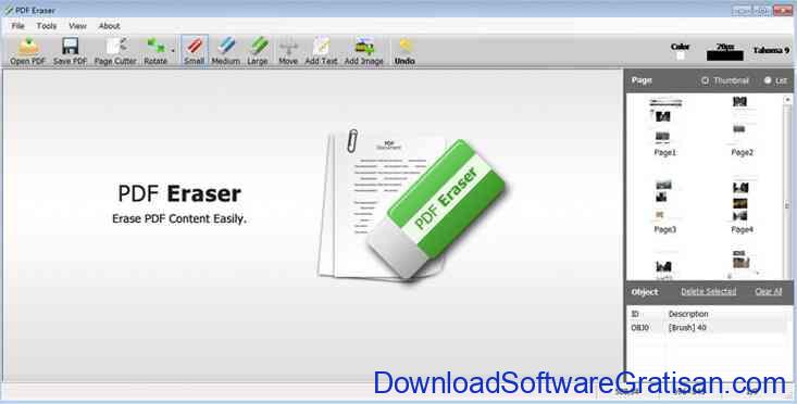 Aplikasi Edit PDF pdferaser