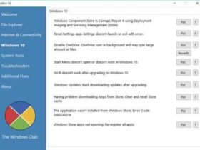 FixWin 10 for Windows 10