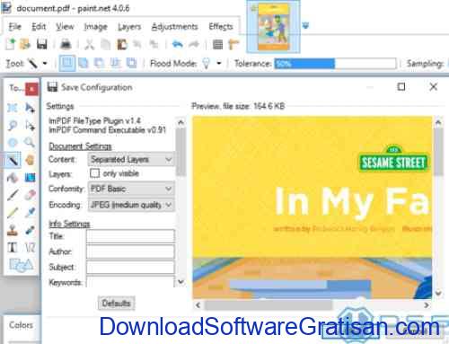 Aplikasi Kompres File PDF Offline Gratis Paint.net