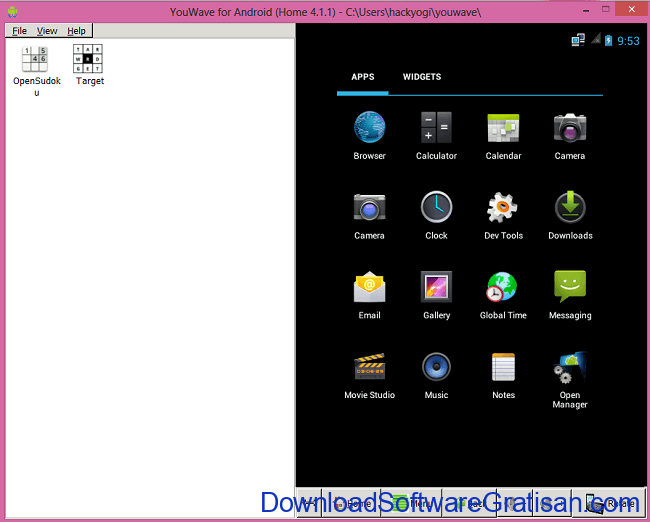 Download Aplikasi Emulator Android untuk PC: YouWave