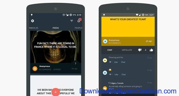 5 Aplikasi Chat Gratis Untuk Chatting Secara Anonim Downloadsoftwaregratisan Com