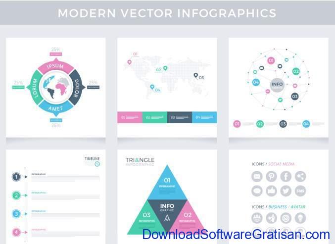 Infographic Vector Templates Pack by Vecteezy