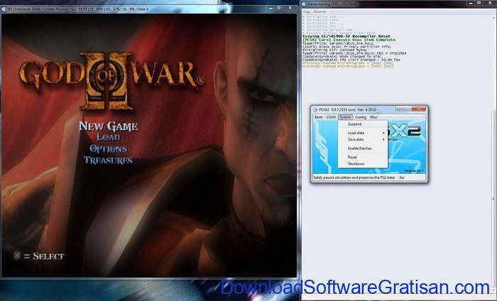 emulator ps 2 pcsx2 god of war