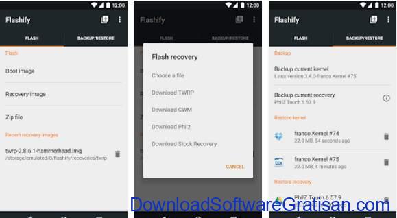 download flashify apk no root