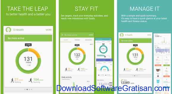 Aplikasi Gratis Android yang Berguna dan Bermanfaat S Health