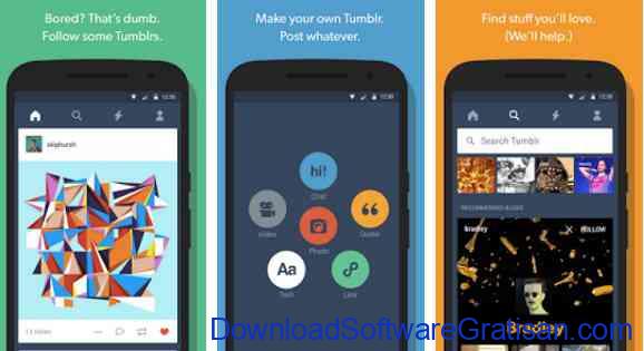 Aplikasi Gratis Android yang Berguna dan Bermanfaat Tumblr