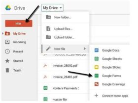 cara membuat form survei kuesioner google drive