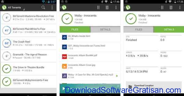 Aplikasi Gratis Android yang Berguna dan Bermanfaat µTorrent®- Torrent Downloader
