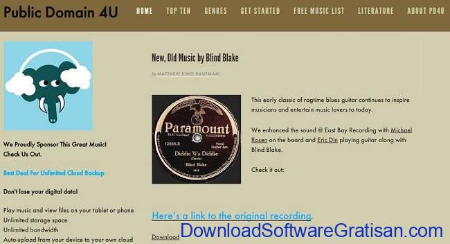 Situs download lagu gratis