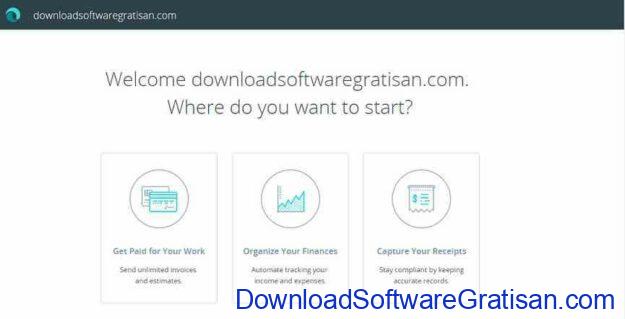 Software Akutansi atau Laporan Keuangan Gratis Terbaik menu