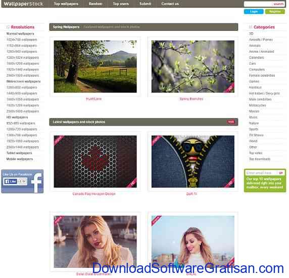 Situs Download Wallpaper HD Keren untuk Laptop wallpaperstock