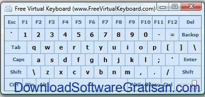 Aplikasi Keyboard Virtual Gratis Terbaik freevkb