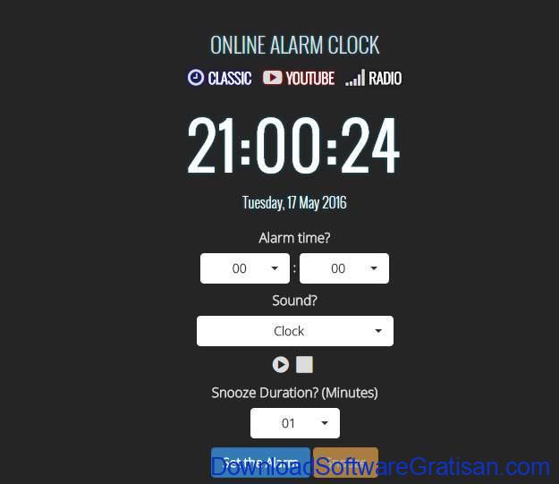 Jam Online yang Dilengkapi Alarm Berdering onlinealarmkur