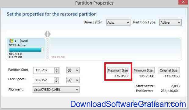 partition properties