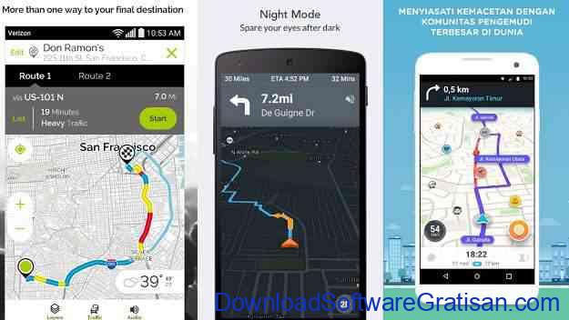 5 Aplikasi Navigasi Peta GPS Android Gratis Terbaik 5 Aplikasi Navigasi Peta GPS Android Gratis Terbaik