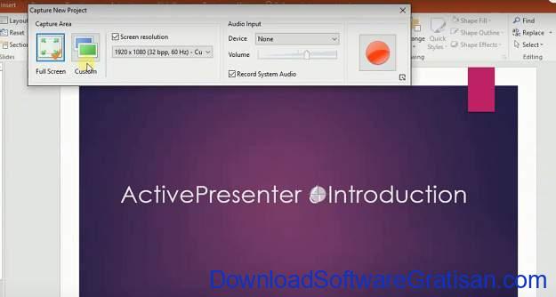 Aplikasi Perekam Layar PC Gratis Terbaik ActivePresenter
