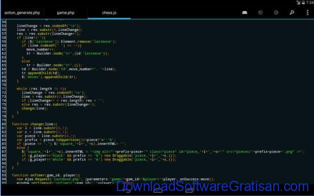 Aplikasi Gratis untuk Koding HTML di Android