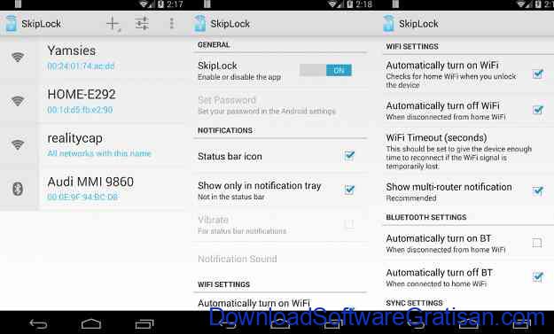 Aplikasi Gratis Otomasi Perangkat Android SkipLock
