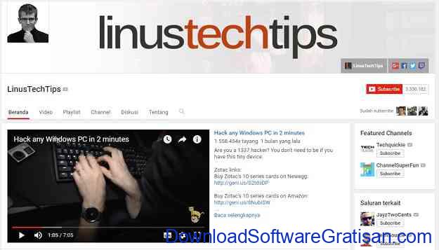channel-teknologi-youtube-linustechtips