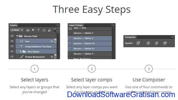 Ekstensi atau Plugin Gratis untuk Photoshop Composer