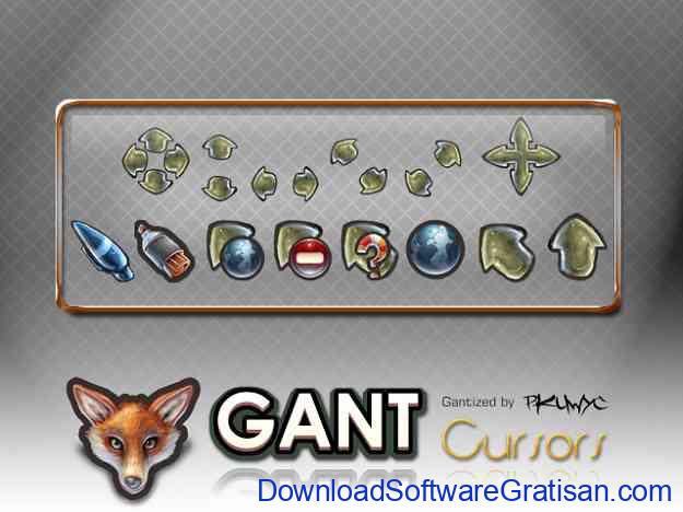 Tema Kursor Mouse Gratis Terbaik untuk Windows GANT