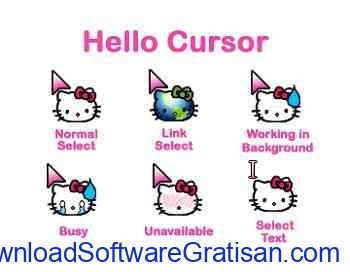 Tema Kursor Mouse Gratis Terbaik untuk Windows Hello Cursor