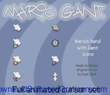 Tema Kursor Mouse Gratis Terbaik untuk Windows Mario Gant