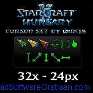 Tema Kursor Mouse Gratis Terbaik untuk Windows StartCraft 2