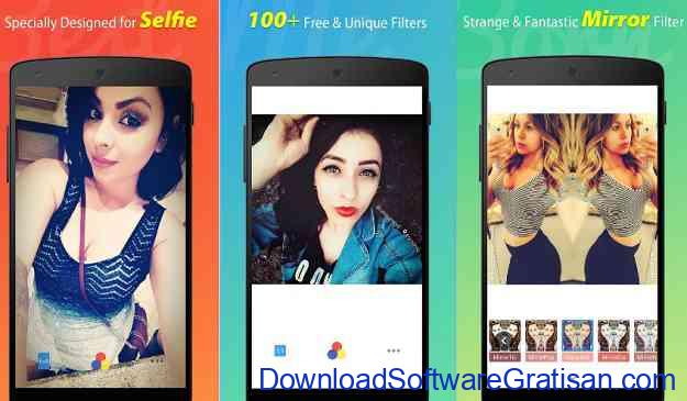 Aplikasi kamera gratis terbaik untuk Android BestMe Selfie Camera