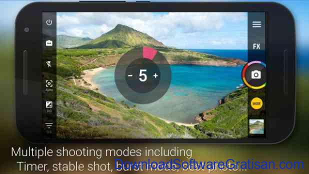Aplikasi kamera gratis terbaik untuk Android Camera Zoom FX