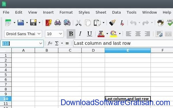 Alternatif Excel Terbaik - LibreOffice Calc