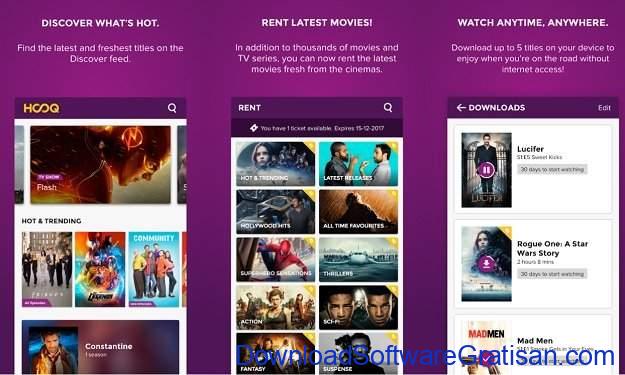 Alternatif Netflix untuk Streaming Film & Acara TV Online Hooq