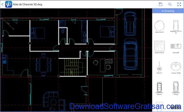 Aplikasi Autocad Android CAD Pockets-DWG Editor viewer