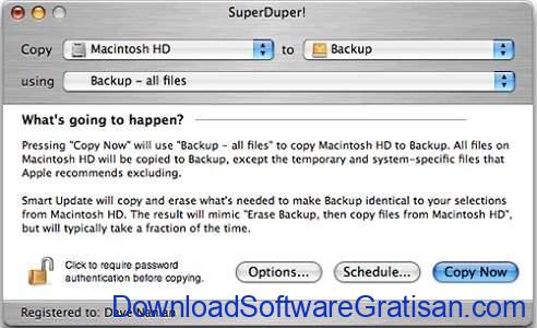 Aplikasi Backup Gratis Terbaik untuk Mac SuperDuper