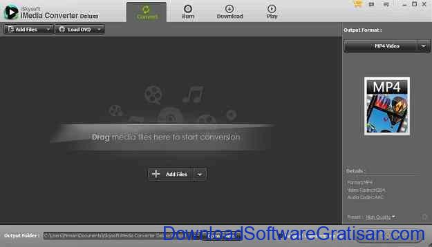 Descargar iskysoft imedia converter deluxe gratis