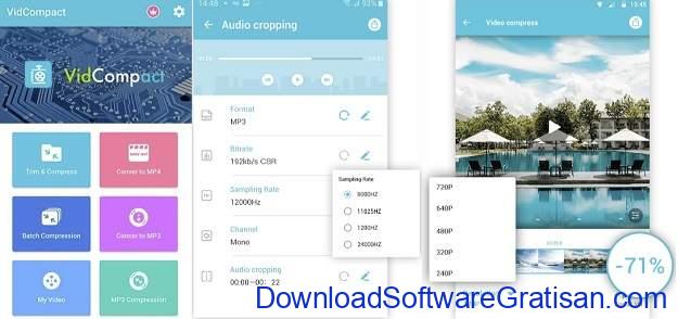 Aplikasi Convert Video ke Mp3 Android Gratis Terbaik - VidCompact