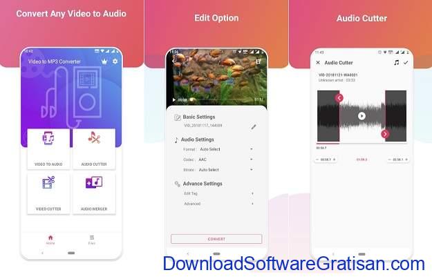 Aplikasi Convert Video ke Mp3 Android Gratis Terbaik - Video to MP3 Converter