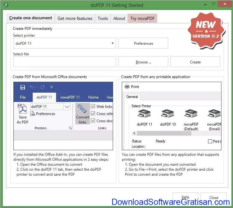 Aplikasi Convert Word Ke PDF PC Gratis DoPDF Aplikasi convert word ke pdf pc gratis dopdf