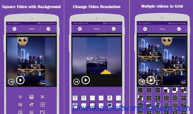 Aplikasi Crop Video Android - Video Editor Square Video