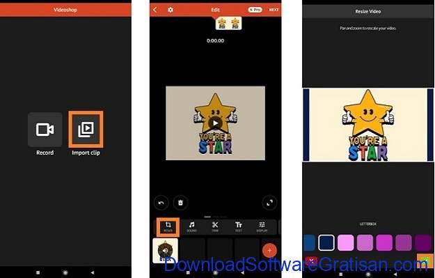 Aplikasi Crop Video Android - Videoshop