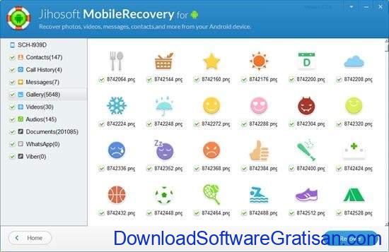 Aplikasi Data Recovery Android Gratis Terbaik - Jihosoft Android Data Recovery