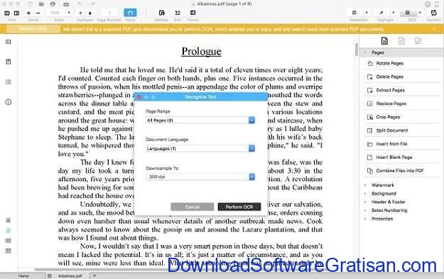 Aplikasi Edit PDF Gratis untuk macOS PDF-X Change for Mac