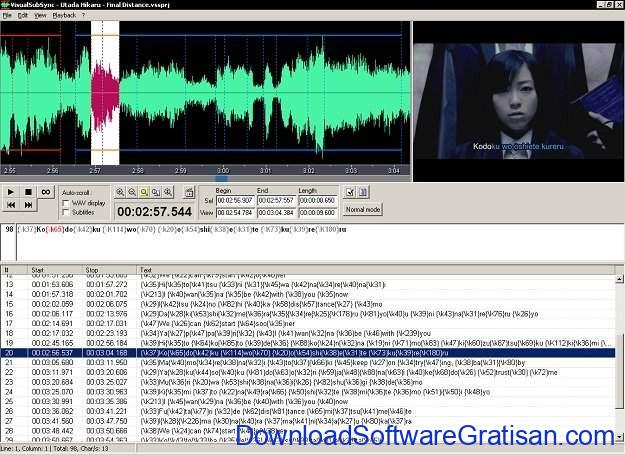 Aplikasi Edit Subtitle Gratis VisualSubSync