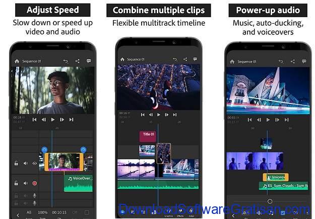 Aplikasi Edit Video Android - Adobe