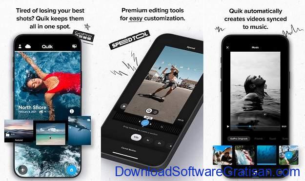 Aplikasi Edit Video Android - Quik