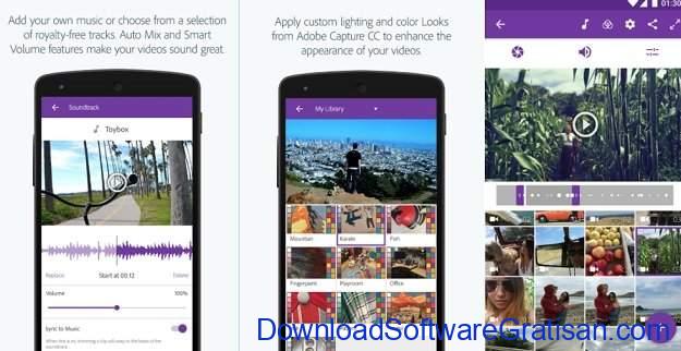 Aplikasi Edit Video Gratis Terbaik untuk Android Adobe Premiere Clip